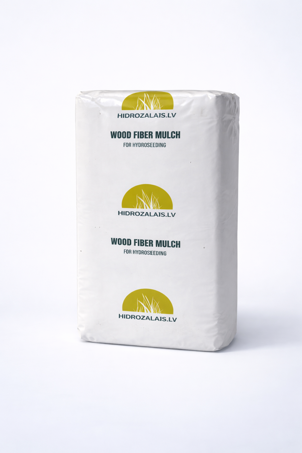 Latvijā ražoti hidrosēšanas materiāli - kokšķiedras mulča hidrosēšanai 20kg ķīpās